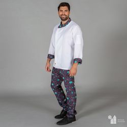 Pantalon Unisex con Cordon Tejido Reciclado Microfibra Planet