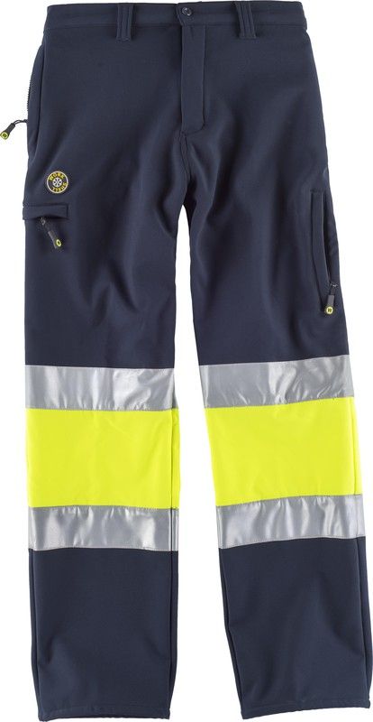 Workshell Hose AV Navy Yellow AV