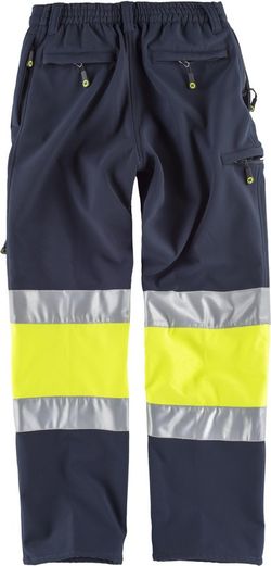Workshell Hose AV Navy Yellow AV