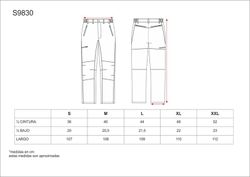 Pantaloni tinta unita da lavoro neri