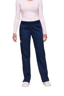 Damen-Cargohose mit mittlerer Leibhöhe zum Überziehen