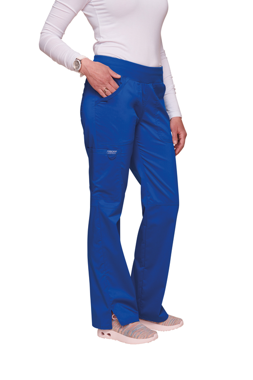 Damen-Cargohose mit mittlerer Leibhöhe zum Überziehen