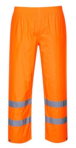 Pantalones de alta visibilidad para lluvia