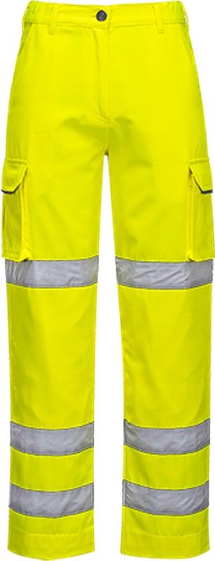 Hi-Vis Women's Three Band Work Trousers