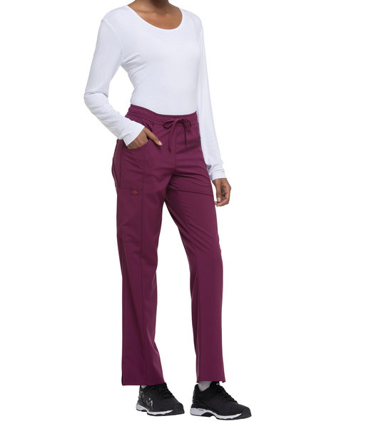 Damenhose mit mittlerem Bund und Kordelzug