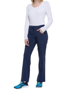 Damenhose mit mittlerem Bund und Kordelzug
