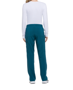 Damenhose mit mittlerem Bund und Kordelzug