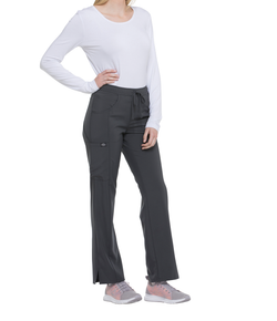 Damenhose mit mittlerem Bund und Kordelzug