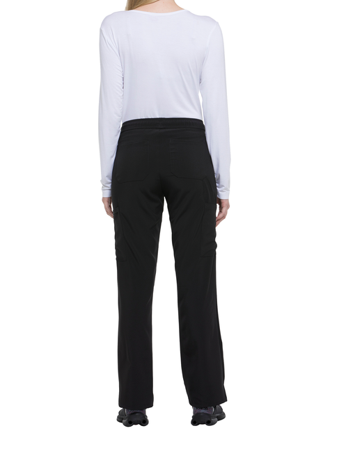 Damenhose mit mittlerem Bund und Kordelzug