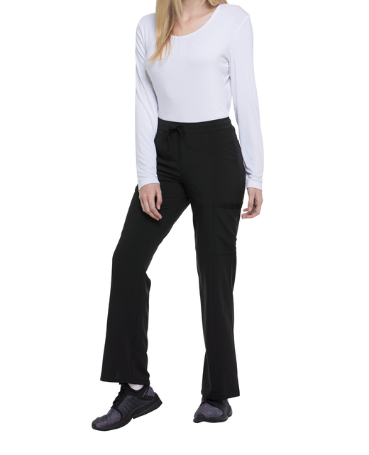 Damenhose mit mittlerem Bund und Kordelzug