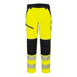 Pantalones elásticos PW3 de alta visibilidad para mujer