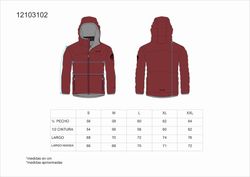 Parka acolchada GÏLLDUM de capucha con finas costuras decorativas.  Negro