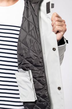 Parka > Parka, wattiert und mit Steppfutter