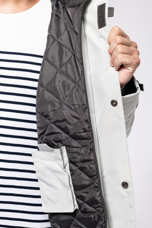 Parka > Parka, wattiert und mit Steppfutter