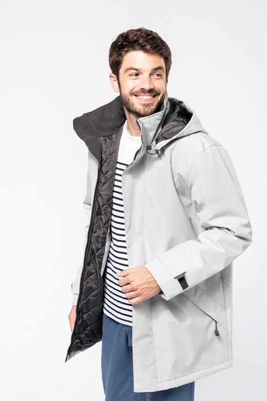 Parka > Parka, wattiert und mit Steppfutter