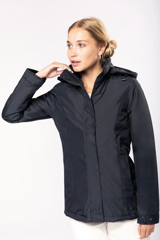 Women's quilted parka