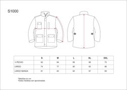 Einfacher gepolsterter und wasserdichter Parka, Kapuze Navy