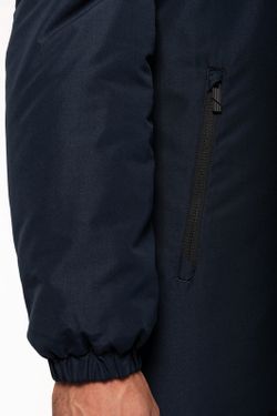 Unisex-Parka mit recyceltem Material und Kapuze