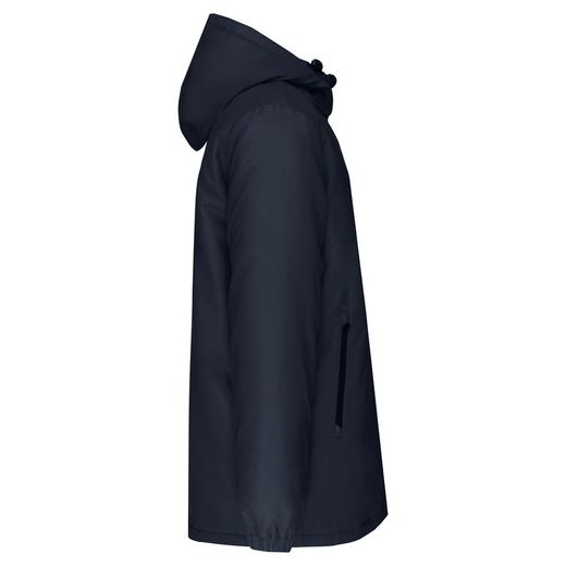 Unisex-Parka mit recyceltem Material und Kapuze