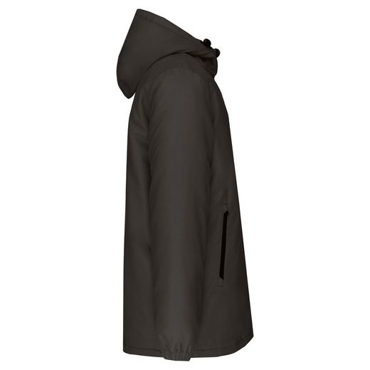 Unisex-Parka mit recyceltem Material und Kapuze