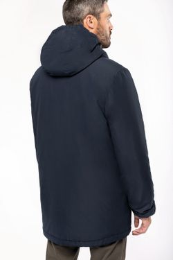 Unisex-Parka mit recyceltem Material und Kapuze