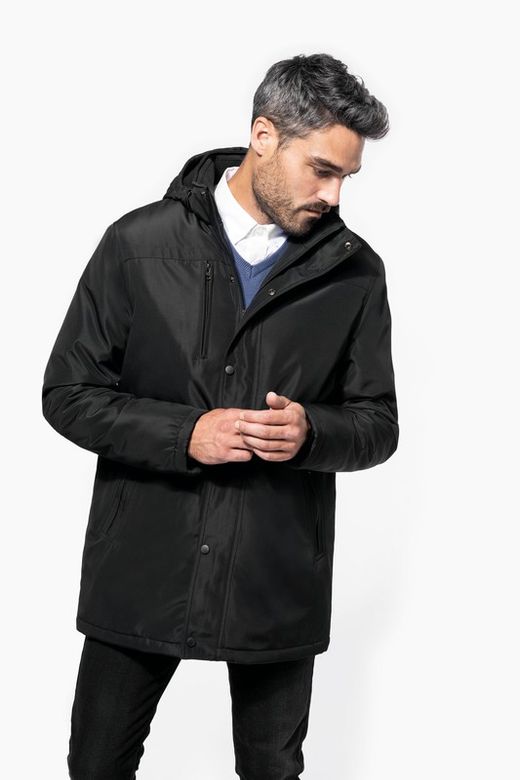 Parka mit abnehmbarer Kapuze