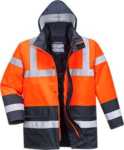 Parka de alta visibilidad Contrast Traffic