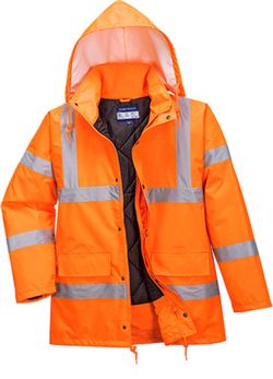 Hi-Vis Breathable Winter Traffic Jacket