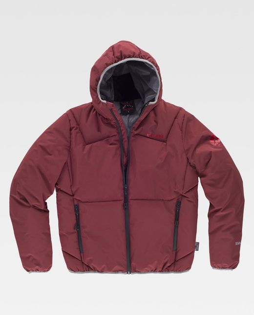 Parka extérieure : 64% Nylon marron Réf : 12103102