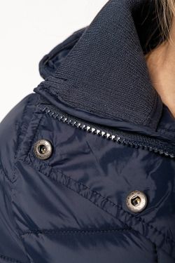 Parka da donna imbottito leggero con cappuccio
