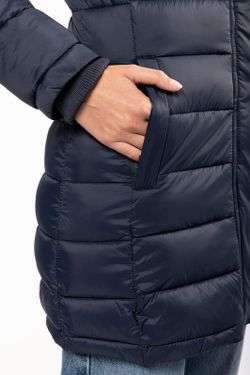 Parka da donna imbottito leggero con cappuccio