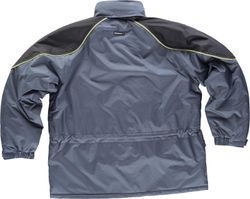 Parka acolchada  Gris Oscuro / Negro