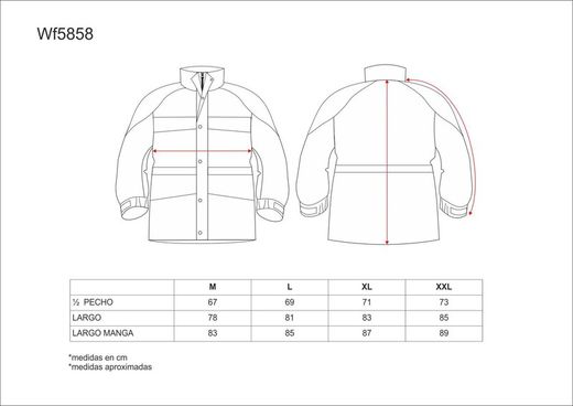 Line 5 Parka gepolstert mit reflektierenden Paspeln Navy Light Grey