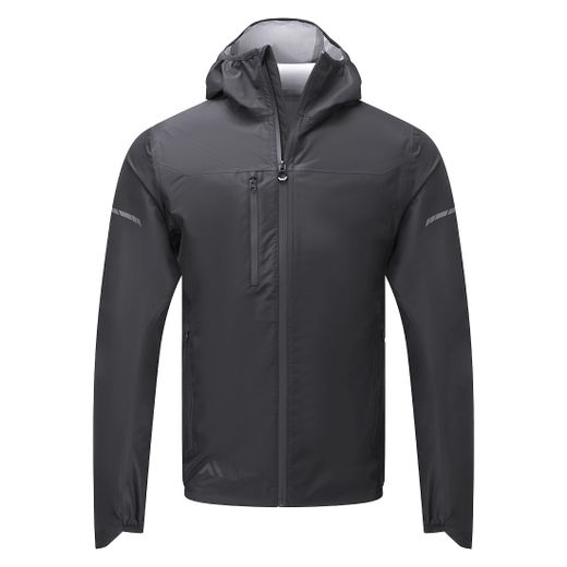 Parka Packable Waterproof Jacket Negro