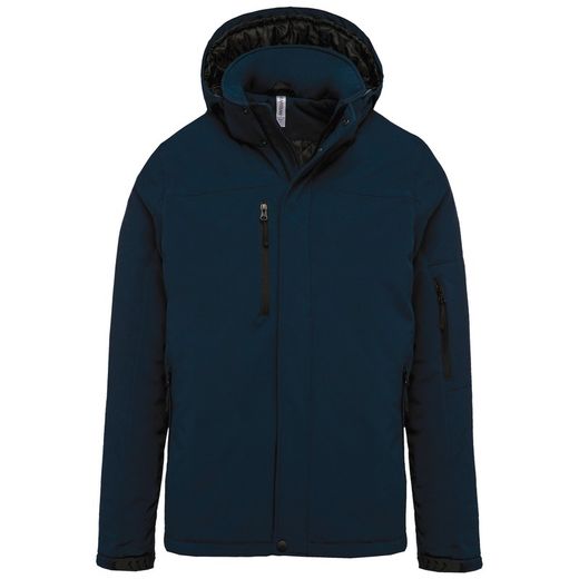 Parka da uomo imbottito con cappuccio Softshell