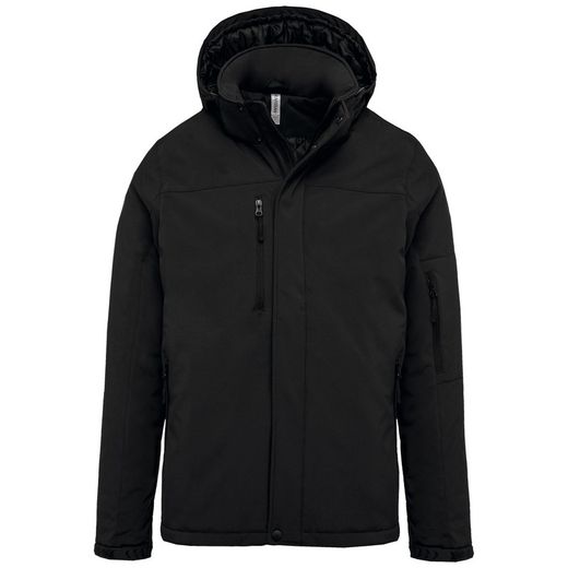 Parka da uomo imbottito con cappuccio Softshell