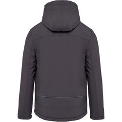 Parka da uomo imbottito con cappuccio Softshell