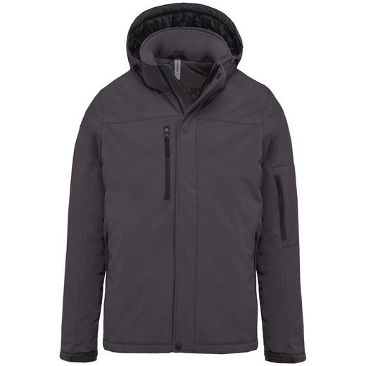 Parka da uomo imbottito con cappuccio Softshell
