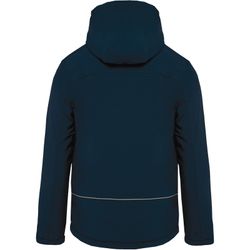 Parka da uomo imbottito con cappuccio Softshell
