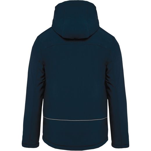 Parka da uomo imbottito con cappuccio Softshell