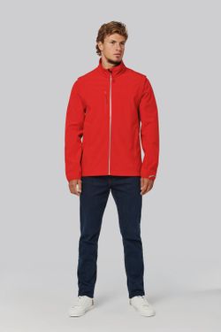 Softshell Parka mit abnehmbaren Ärmeln - Unisex