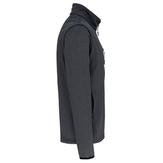 Softshell Parka mit abnehmbaren Ärmeln - Unisex
