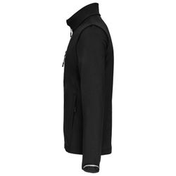 Softshell Parka mit abnehmbaren Ärmeln - Unisex