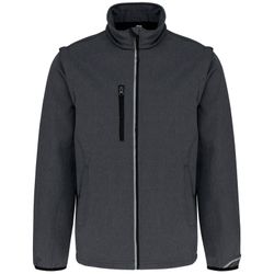 Softshell Parka mit abnehmbaren Ärmeln - Unisex