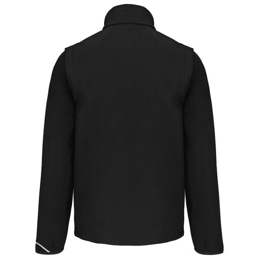 Softshell Parka mit abnehmbaren Ärmeln - Unisex