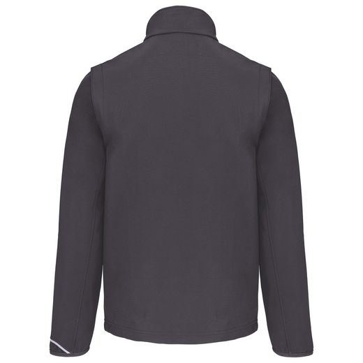 Softshell Parka mit abnehmbaren Ärmeln - Unisex