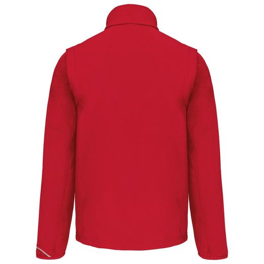 Softshell Parka mit abnehmbaren Ärmeln - Unisex