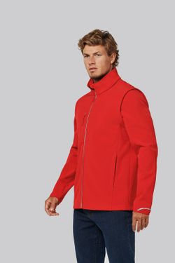 Parka Softshell Con Mangas Extraíbles - Unisex