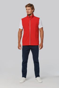 Softshell Parka mit abnehmbaren Ärmeln - Unisex