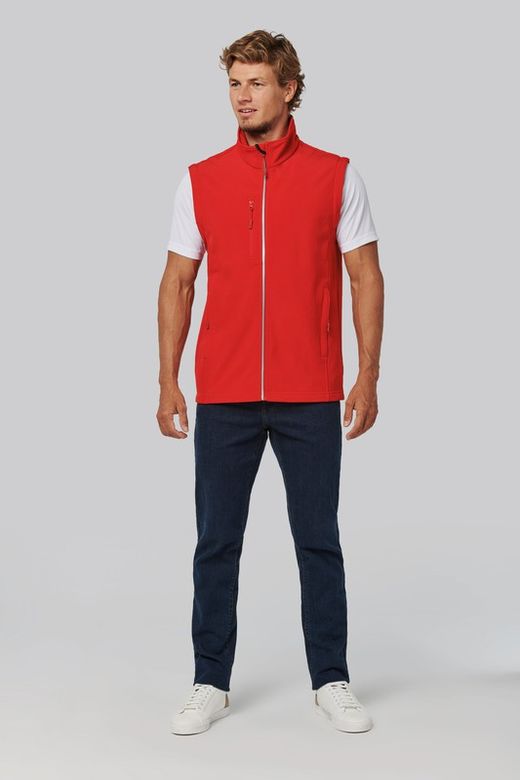 Softshell Parka mit abnehmbaren Ärmeln - Unisex